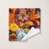 Bloemen op zomerdag bad handdoek (Wasdoekje)