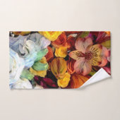 Bloemen op zomerdag bad handdoek (Handdoek)