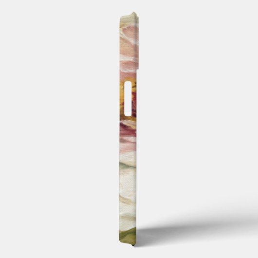 Bloemen op zwart Case-Mate iPhone case (Achterkant / Rechts)