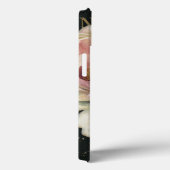 Bloemen op zwart Case-Mate iPhone case (Achterkant / Rechts)