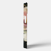 Bloemen op zwart Case-Mate iPhone case (Achterkant / Rechts)