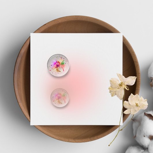 Bloemen orb papier borden papieren bordje