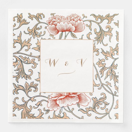 Bloemen Ornament door Owen Jones Servet (Voorkant)