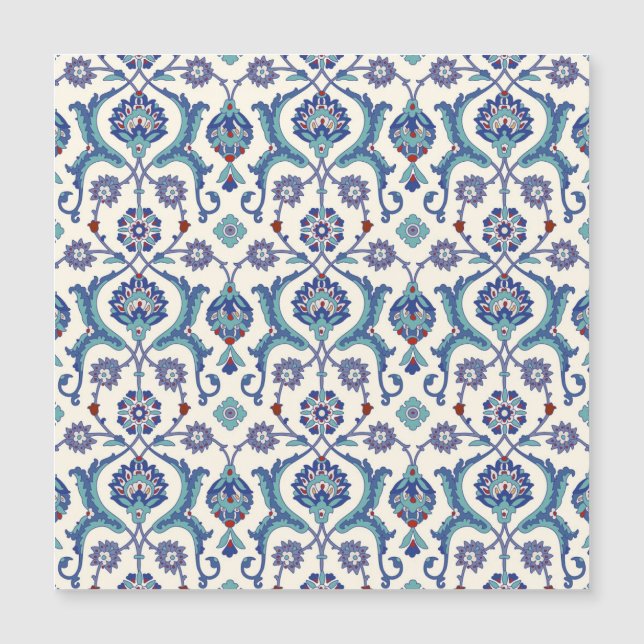 Bloemen Ornament: Traditioneel Arabisch patroon. (Voorkant)