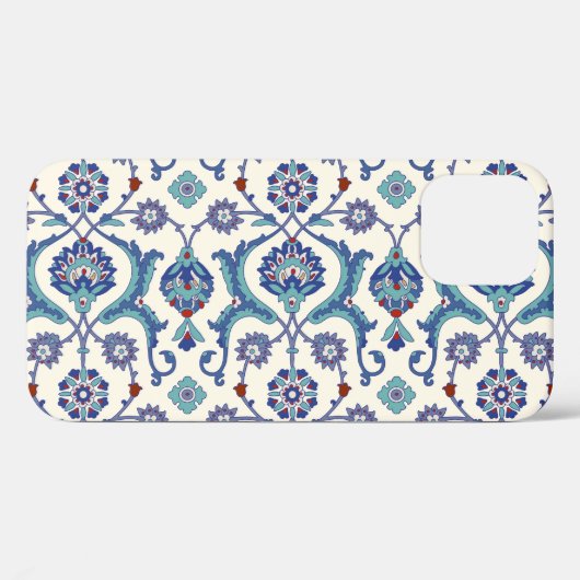 Bloemen Ornament: Traditioneel Arabisch patroon. Case-Mate iPhone Case (Achterkant (horizontaal))