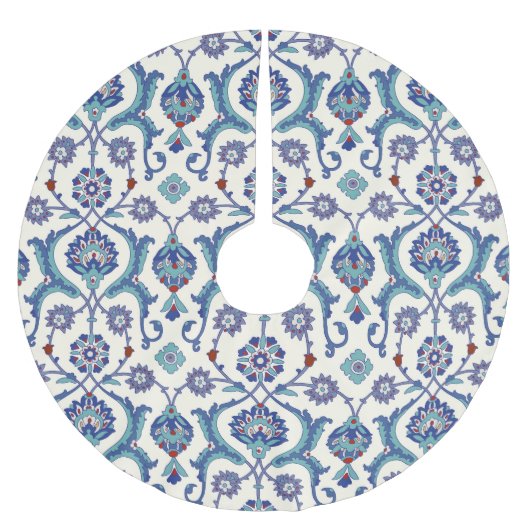 Bloemen Ornament: Traditioneel Arabisch patroon. Kerstboom Rok (Voorkant)