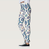 Bloemen Ornament: Traditioneel Arabisch patroon. Leggings (Links)