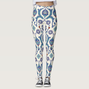 Bloemen Ornament: Traditioneel Arabisch patroon. Leggings