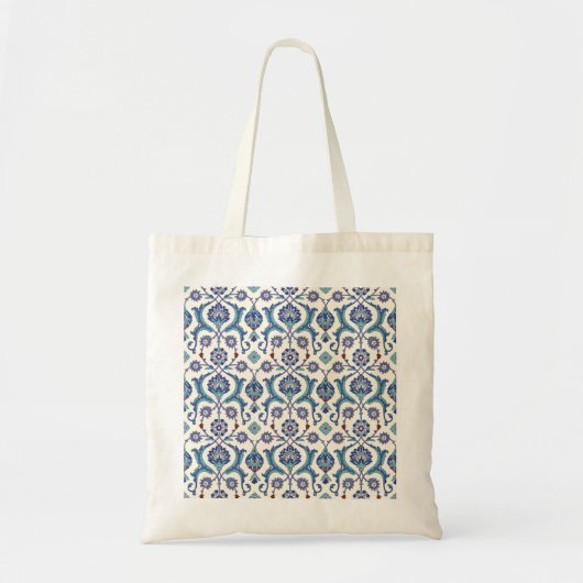 Bloemen Ornament: Traditioneel Arabisch patroon. Tote Bag (Voorkant)