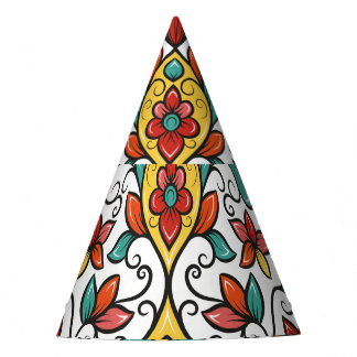 Bloemen Ornament: Turks-Indische motieven. Feesthoedjes