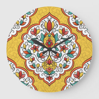 Bloemen Ornament: Turks-Indische motieven. Grote Klok