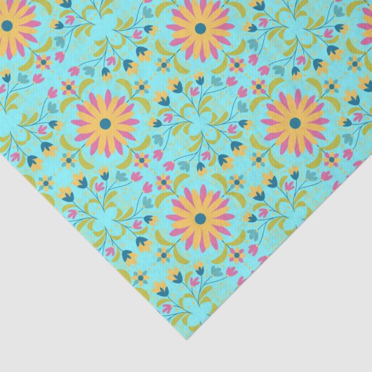 Bloemen Otomi Tissue Paper, 10lb. Papier (Detail)