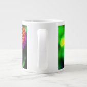 Bloemen overal grote koffiekop (Achterkant)