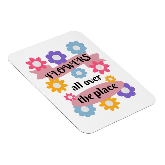 Bloemen overal magneet (Rechterzijde)