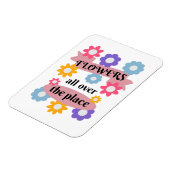 Bloemen overal magneet (Linkerzijde)