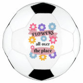 Bloemen overal voetbal (Voorkant)