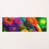 Bloemen overal yogamat (Achterkant (horizontaal))