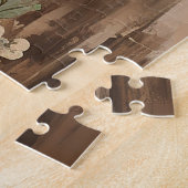  Bloemen Paardenschilderij Legpuzzel (Zijkant)