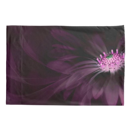 Bloemen | Paarse Daisy Kussensloop (Achterkant)