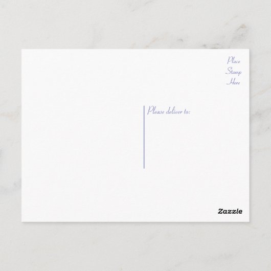 Bloemen Paarse Dank u Lavendel Flower Note Kaart (Achterkant)