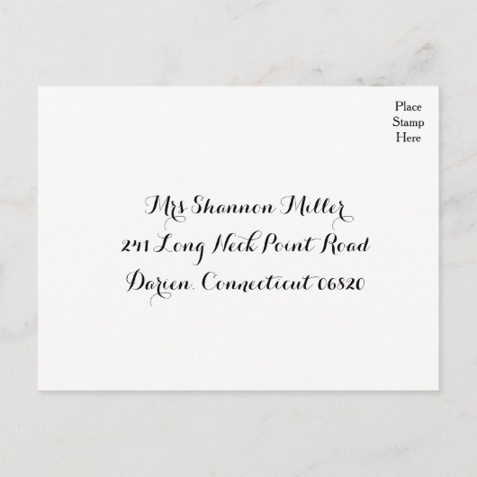 Bloemen Paarse & Gele RSVP Trouwbloemen Uitnodiging Briefkaart (Achterkant)