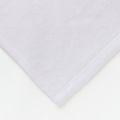 Bloemen | Paarse Iris-ventilator Fleece Deken (Hoek)