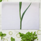 Bloemen | Paarse Iris-ventilator Theedoek (Gevouwen)