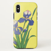  bloemen, Paarse lentestuin Iris bloemen Case-Mate iPhone Case (Achterkant)