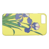 bloemen, Paarse lentestuin Iris bloemen Case-Mate iPhone Case (Achterkant (Horizontaal))