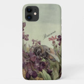 Bloemen Paarse Natuur Botanische Tuin Bijen Case-Mate iPhone Case (Achterkant)