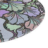 Bloemen paarse panty mozaïek elegant snijplank (Hoek)