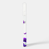 Bloemen Paarse Vlinder Oma Foto Case-Mate iPhone Case (Achterkant / Links)