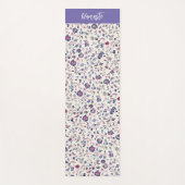 Bloemen Paisley Patroon Yogamat (Voorkant)