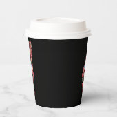 Bloemen Palestina kaart Koepel van Rock al quads G Papieren Bekers (Links)