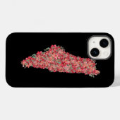 Bloemen Palestina kaart kunst-vrijheid voor Palest Case-Mate iPhone Case (Achterkant (horizontaal))