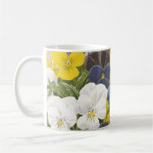  Bloemen Pansy Flowers Patroon Mok (Links)