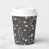  Bloemen Papier Beker (Links)