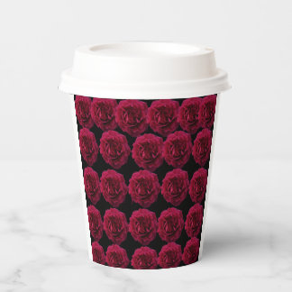 Bloemen Papier Cups Eco-vriendelijke Drinkware Dis Papieren Bekers