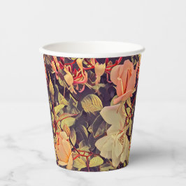Bloemen Papieren Bekers