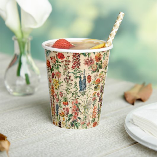  bloemen  papieren bekers (Insitu)