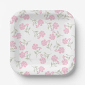 Bloemen Papieren bord (Voorkant)