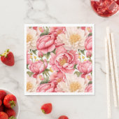 Bloemen Papieren Servetten (Insitu)