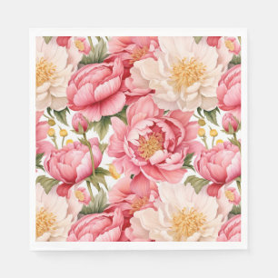 Bloemen Papieren Servetten