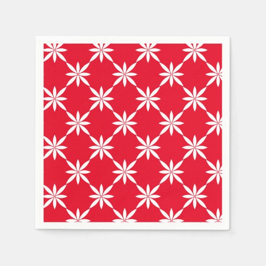 Bloemen Papieren Servetten (Voorkant)