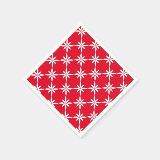 Bloemen Papieren Servetten (Hoek)