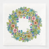  Bloemen Party Goederen Servetten (Voorkant)