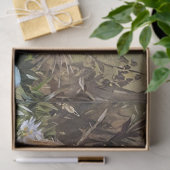 Bloemen Pasen Bow Bunny Konijn en eieren Tissuepapier (Geschenk)