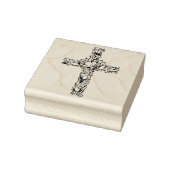 Bloemen Pasen Cross Rubber Stamp Rubberstempel (Stempel)