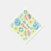 Bloemen Pasen Hij is opgestaan Servet (Hoek)