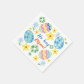 Bloemen Pasen Hij is opgestaan Servet (Hoek)